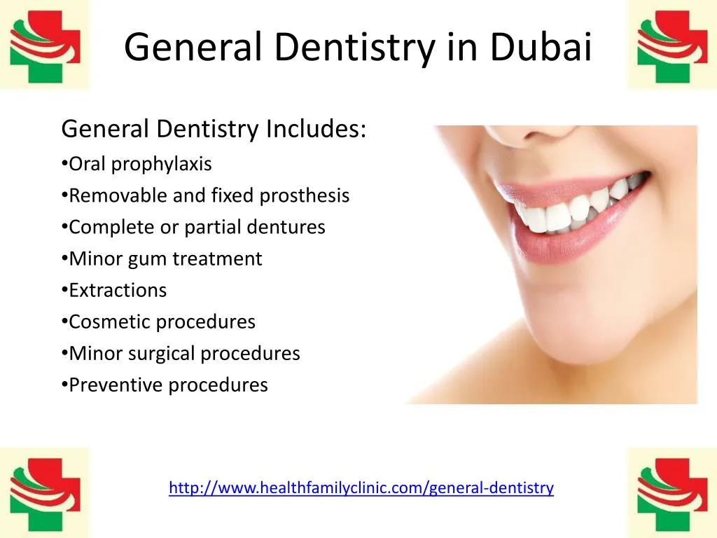 general dentistry in dubai