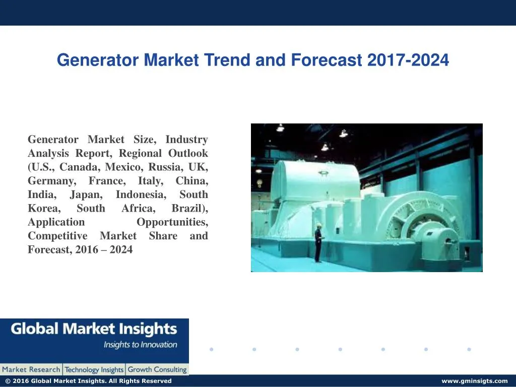 generator market trend and forecast 2017 2024