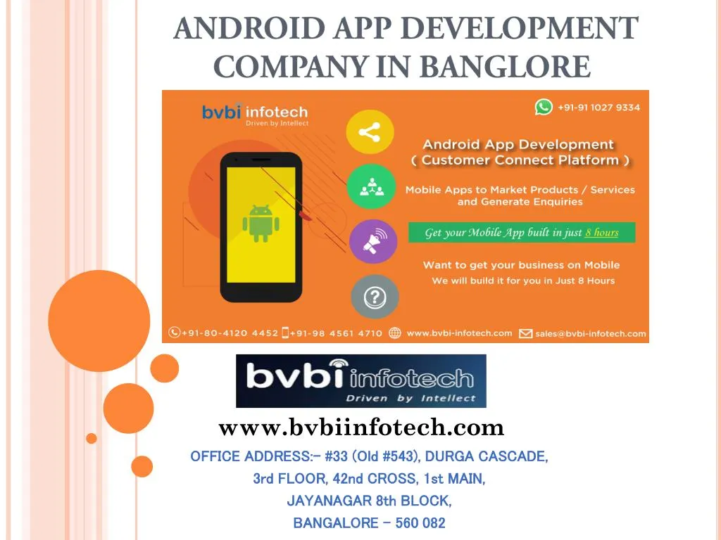 android app development company in banglore