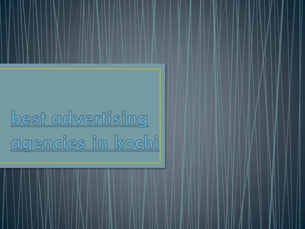 best advertising agencies in kochi