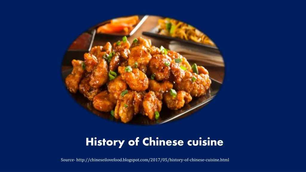 history of chinese cuisine