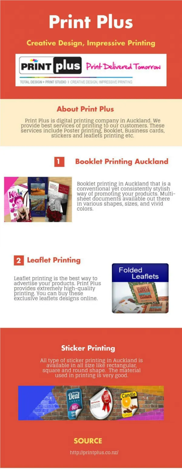 Booklet Printing Services From Print Plus