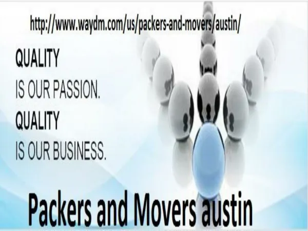 Packers and Movers austin