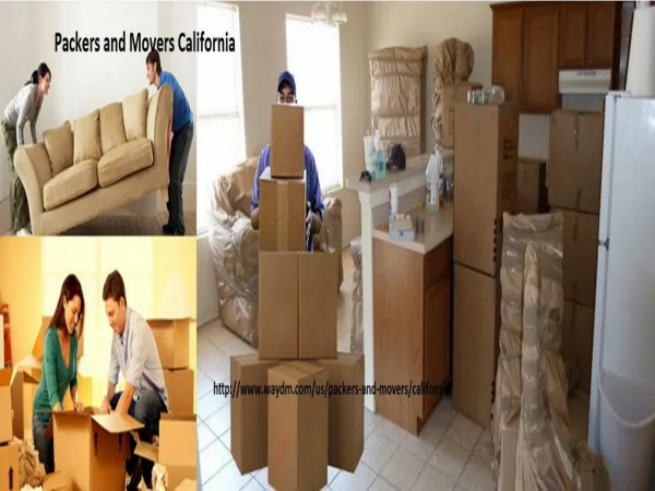 Packers and Movers California