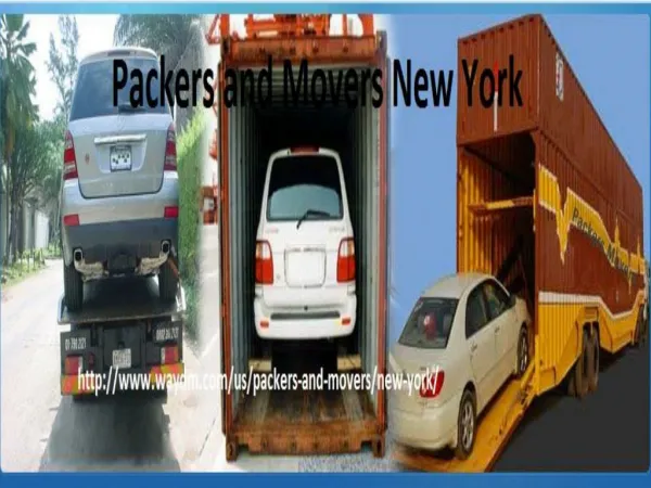 Packers and Movers new york