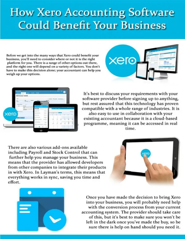 How Xero Accounting Software Could Benefit Your Business