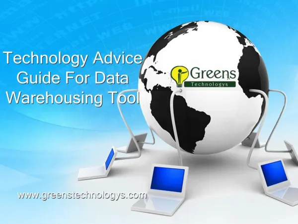 Technology Advice Guide For Data Warehousing Tools