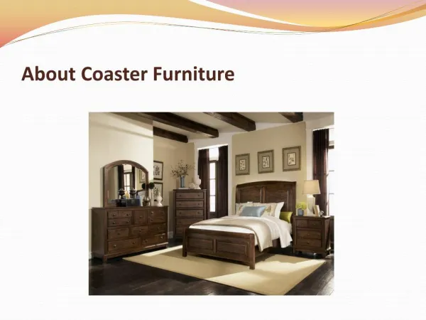 About Coaster Furniture