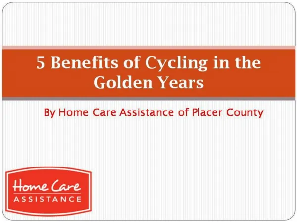 5 benefits of cycling in the golden years