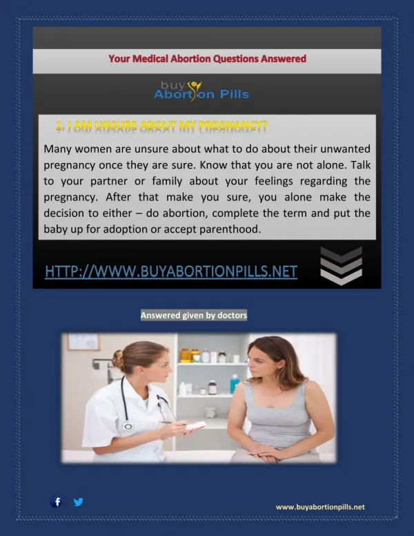 Your Medical Abortion Questions Answered