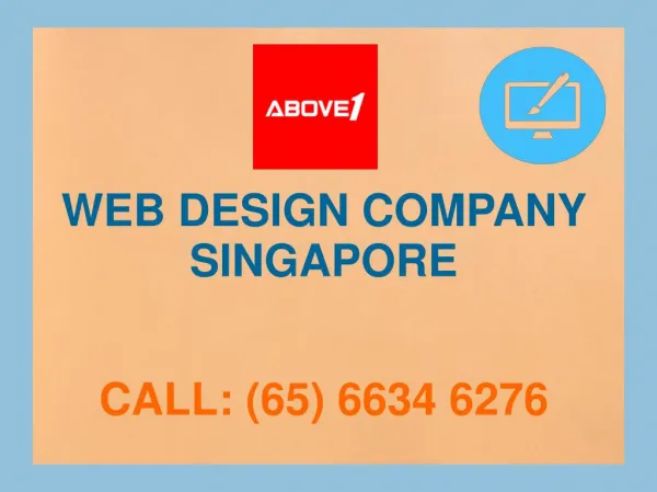 Web Design & Development Company in Singapore – Above1