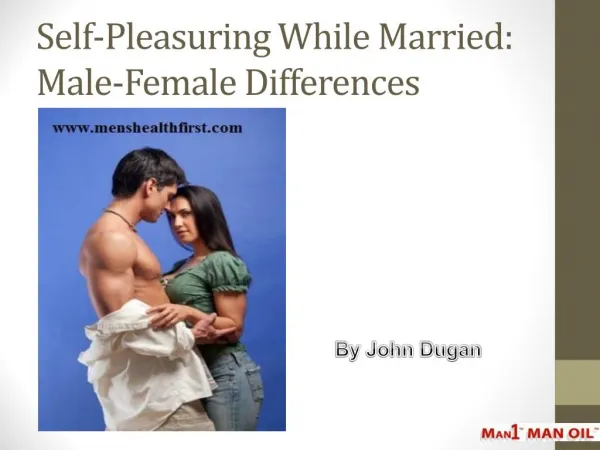 Self-Pleasuring While Married: Male-Female Differences