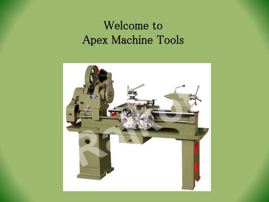 welcome to apex machine tools