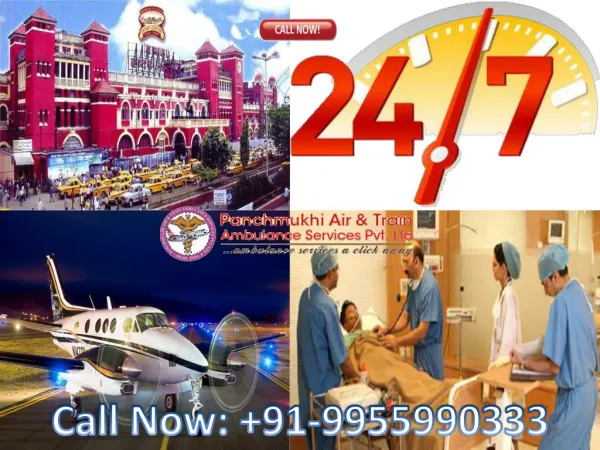 Emergency patient transfer service anytime from Ranchi