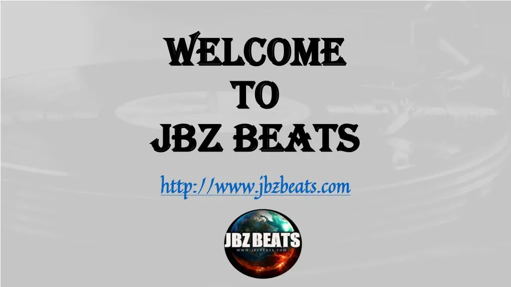 welcome to jbz beats