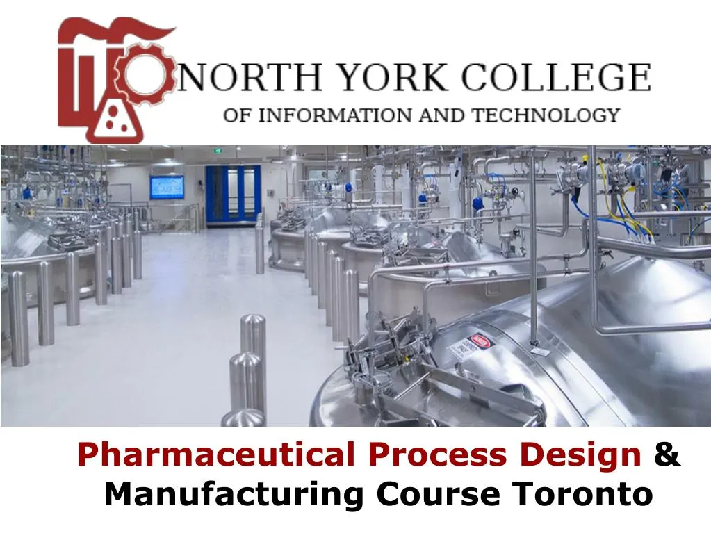 pharmaceutical process design manufacturing
