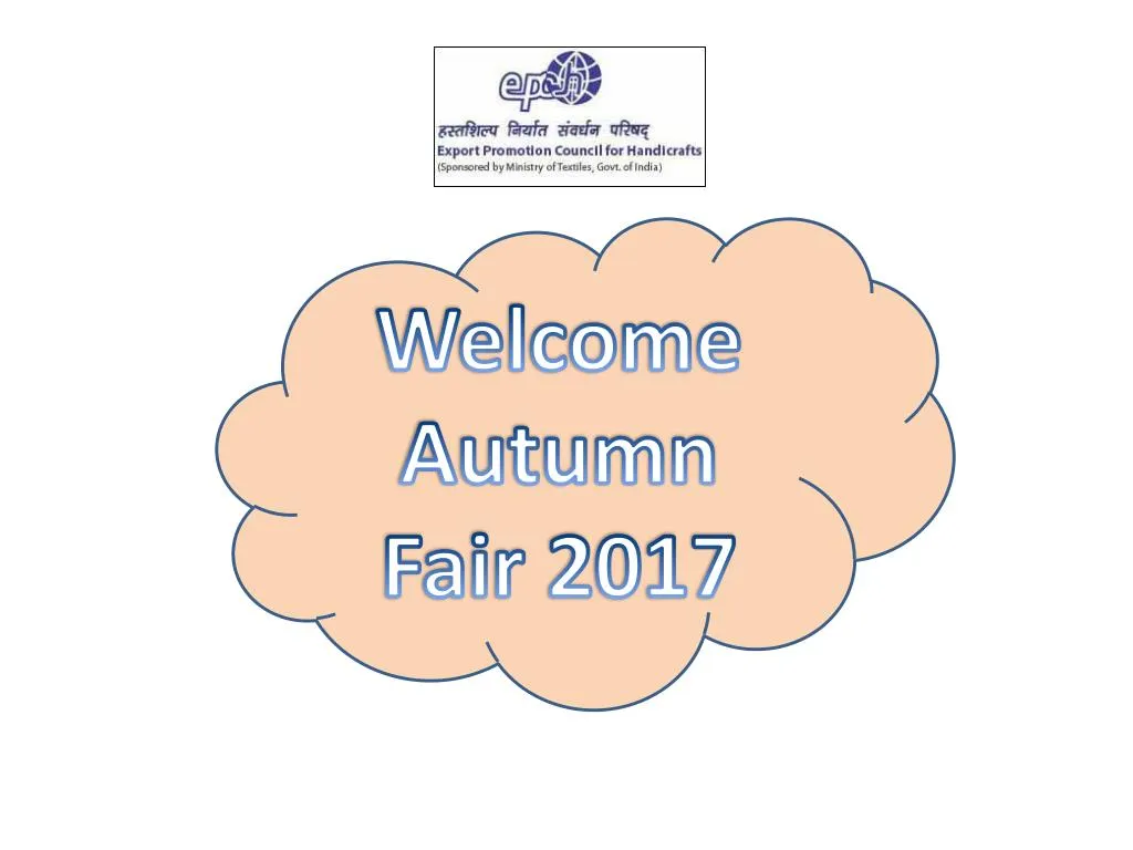 welcome autumn fair 2017