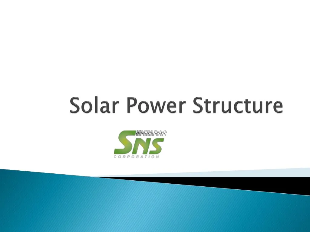 solar power structure