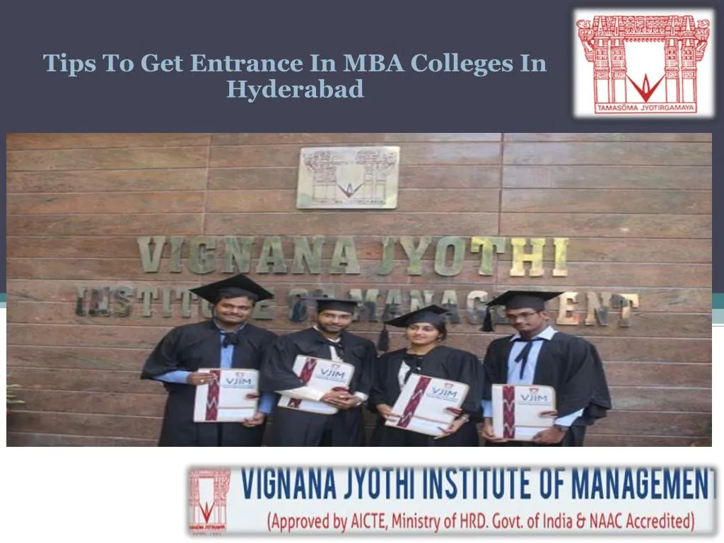 tips to get entrance in mba colleges in hyderabad