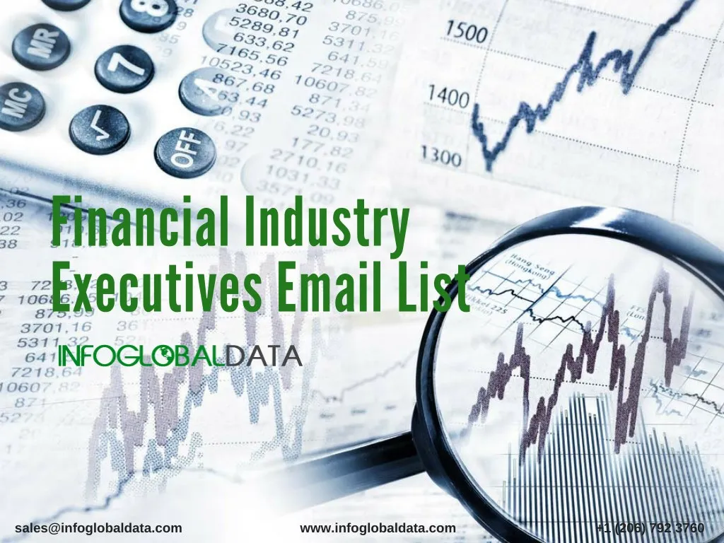 financial industry executives email list