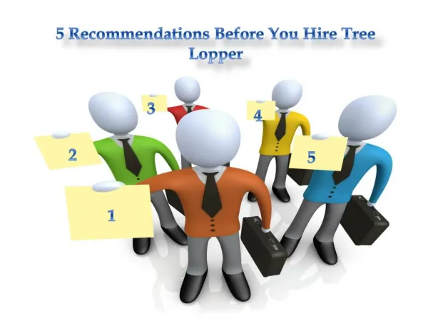 How to choose Tree Lopper