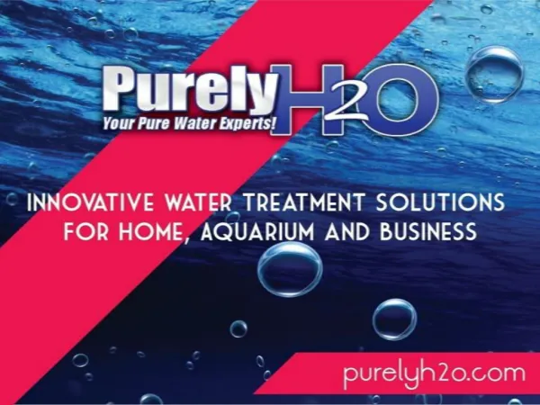 Complete home water treatment systems | Purelyh2o