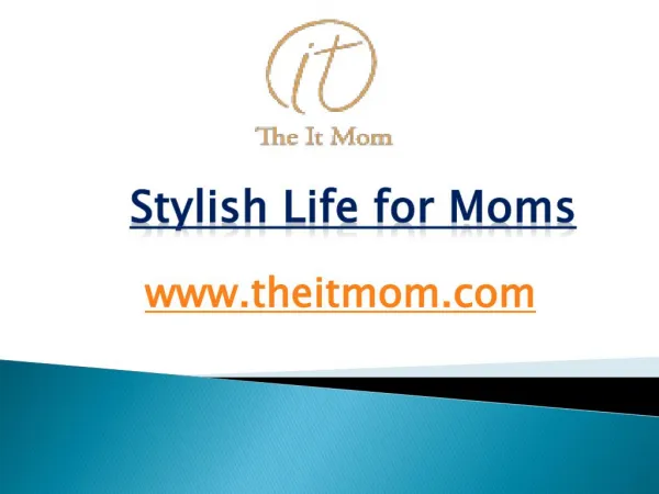 Stylish Life for Moms - www.theitmom.com