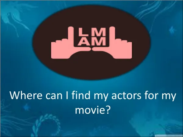 How can I make a movie