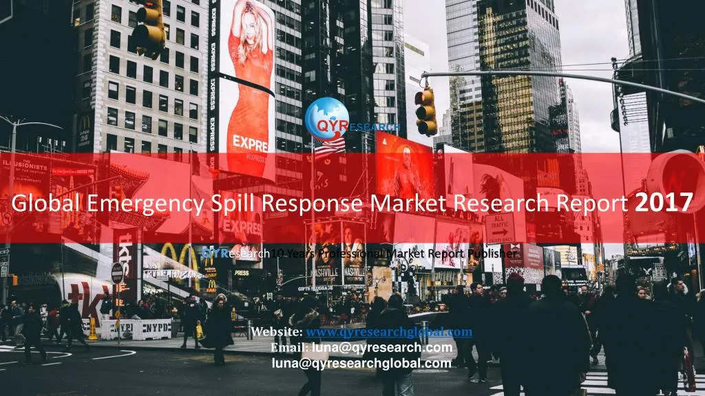 global emergency spill response market research