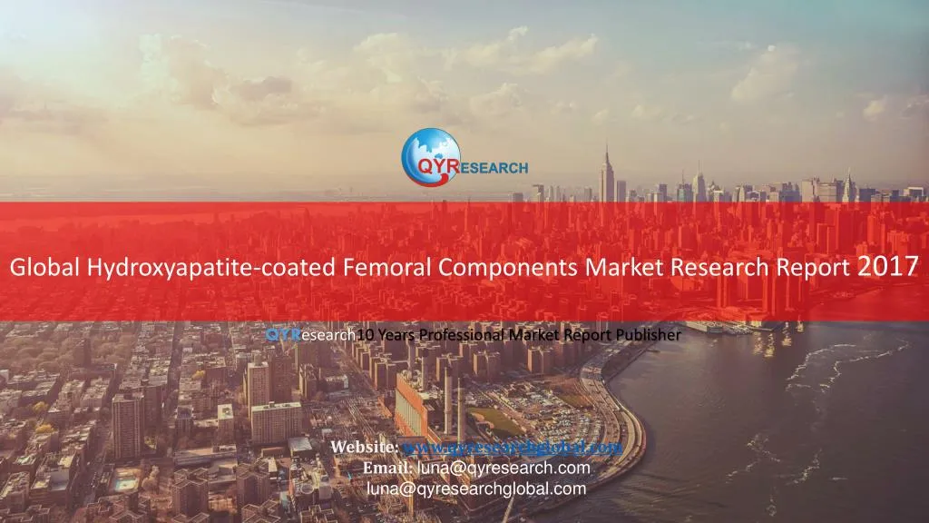 global hydroxyapatite coated femoral components