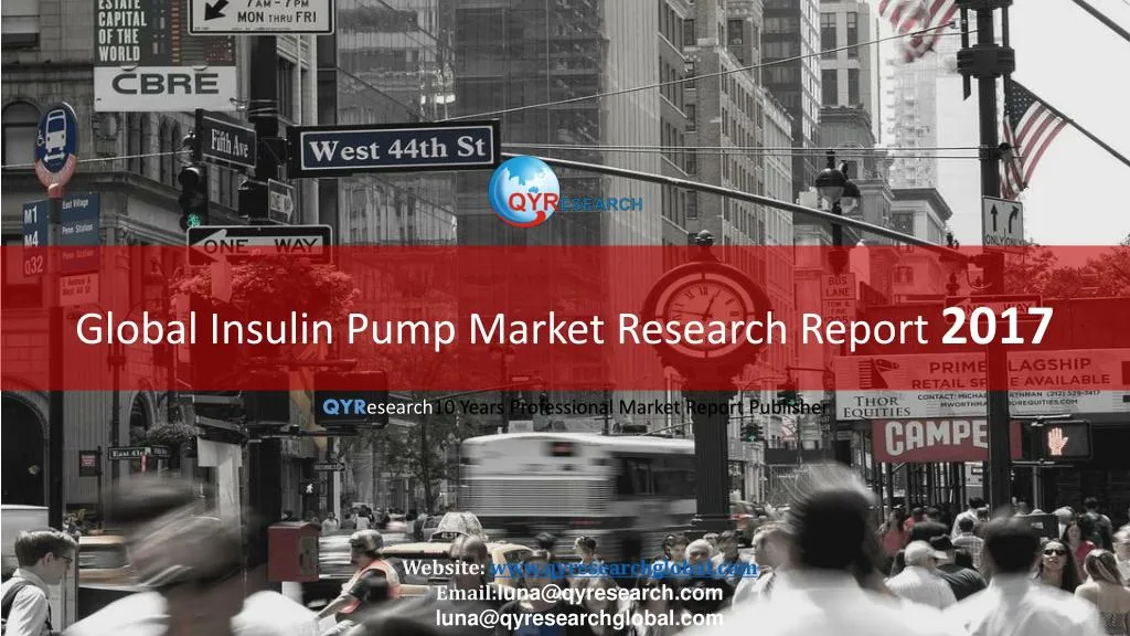 global insulin pump market research report 2017