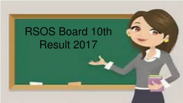 RSOS Board 10th Result 2017 likely to be declared in 2nd week of June 2017