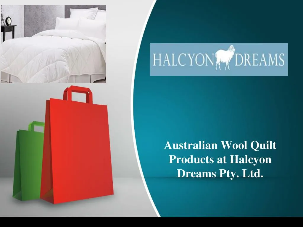 australian wool quilt products at halcyon dreams pty ltd