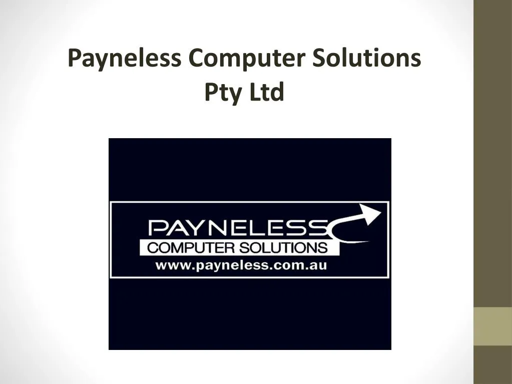 payneless computer solutions pty ltd