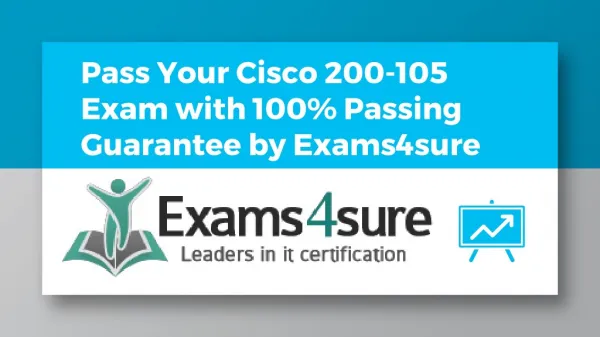 200-105 Dumps With 100% Passing Guarantee