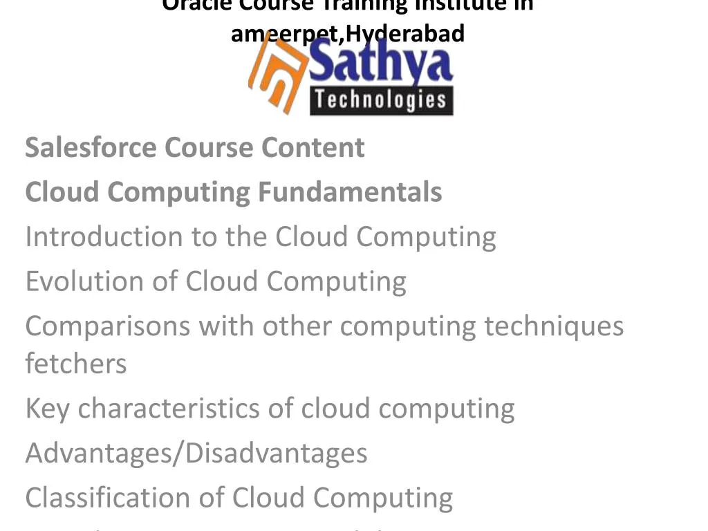 oracle course training institute in ameerpet hyderabad