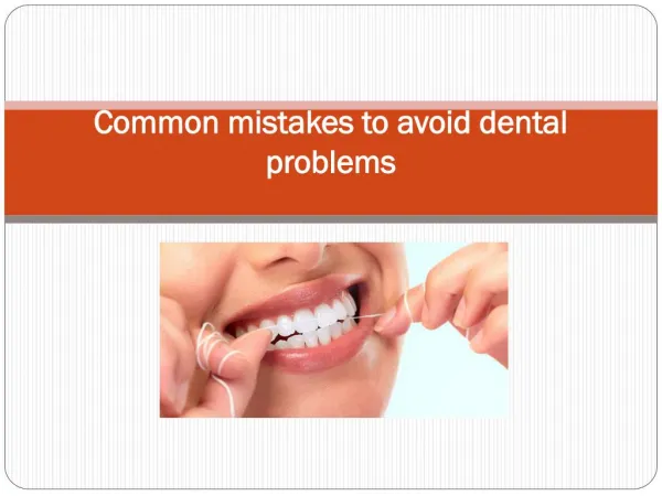 Why periodical dental checkups are must??