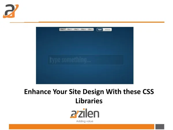 Enhance Your Site Design With these CSS Libraries