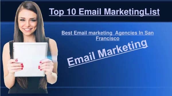 Email Marketing Agencies & Companies in San Francisco
