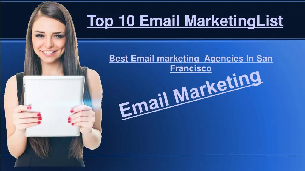 top 10 email marketinglist