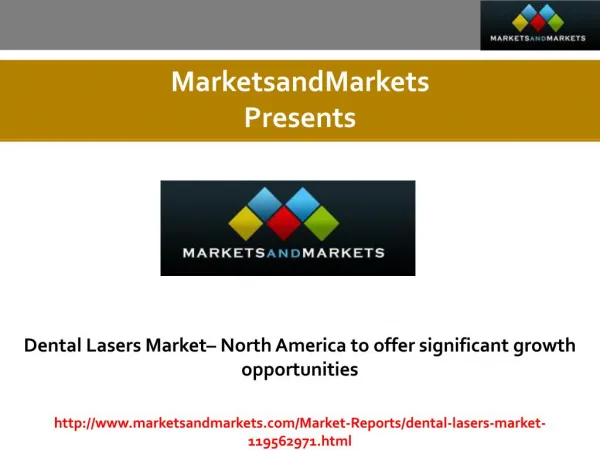 Dental Lasers Market estimated worth 224.7 Million USD by 2020