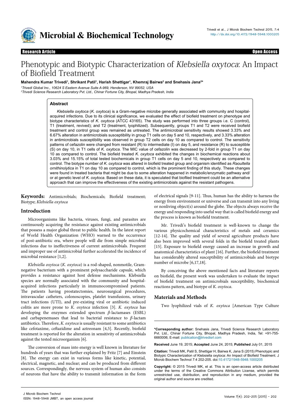 trivedi et al j microb biochem technol 2015