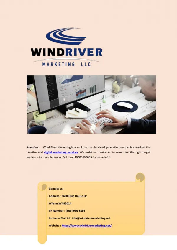 Best Digital Marketing Services by WindRiver Marketing