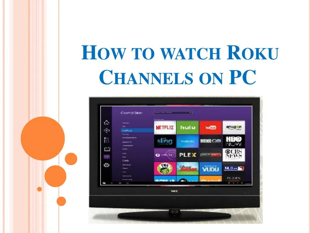 how to watch r oku channels on pc
