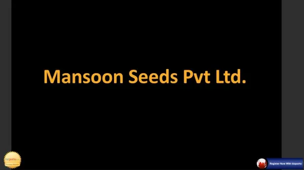 Best Seeds Supplier in Pune and all over India