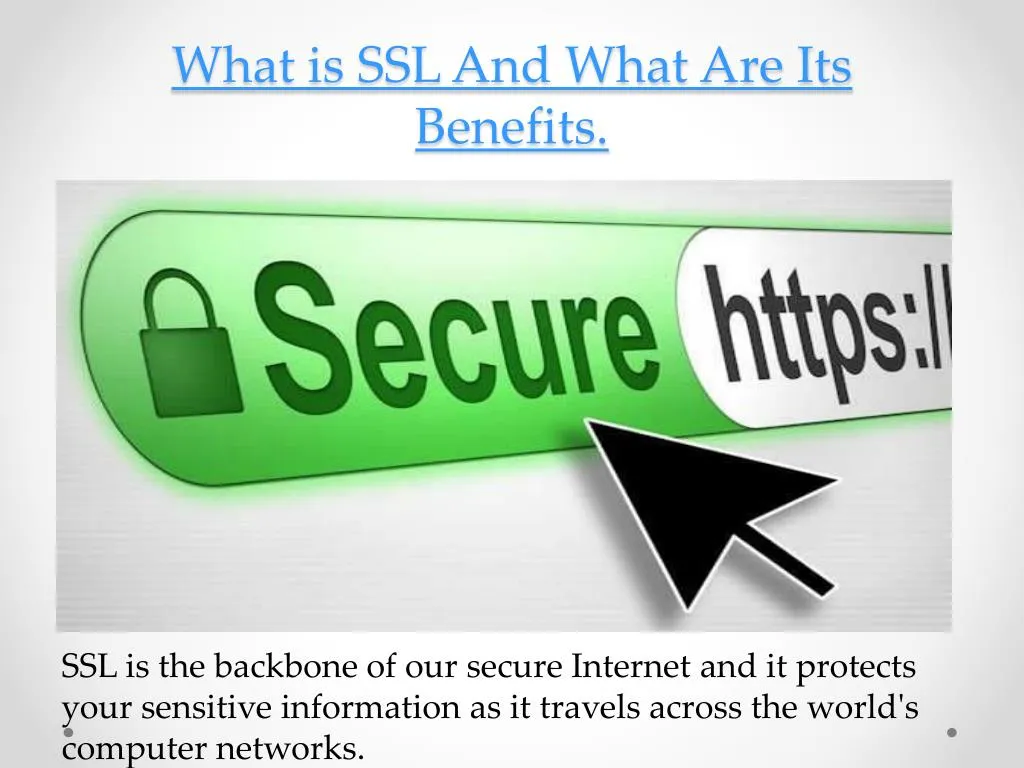 what is ssl and what are its benefits