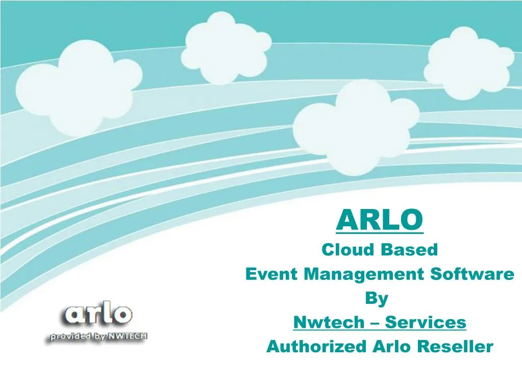 arlo cloud based event management software