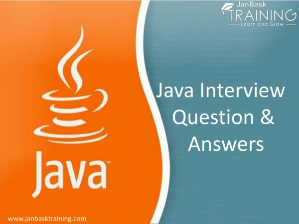 Top 10 Java Interview Question and Answers for Fresher