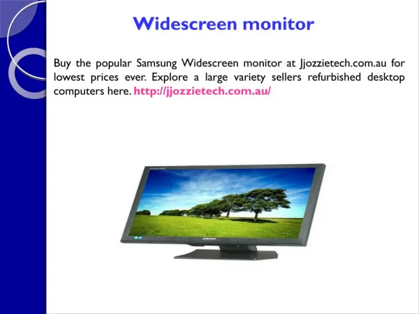 Samsung Monitors Australia