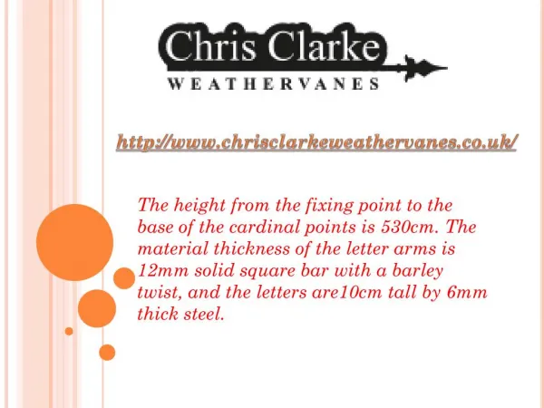 Chris Clarke Weathervanes